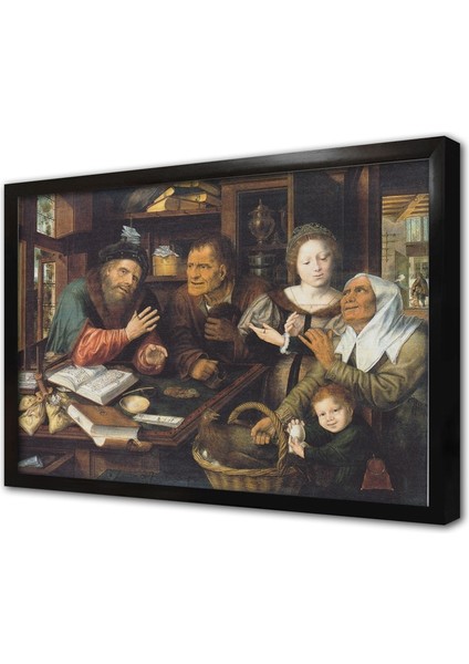 Jan Matsys Çerçeveli Mdf Tablo