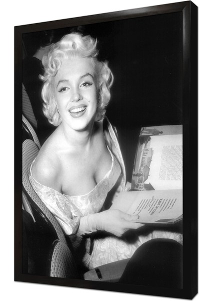 Marilyn Monroe Çerçeveli Mdf Tablo