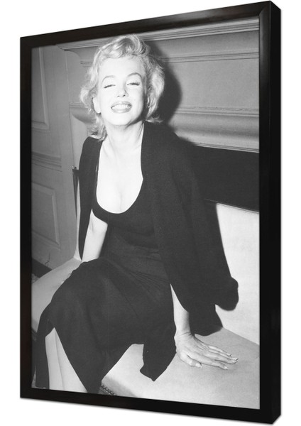 Marilyn Monroe Çerçeveli Mdf Tablo