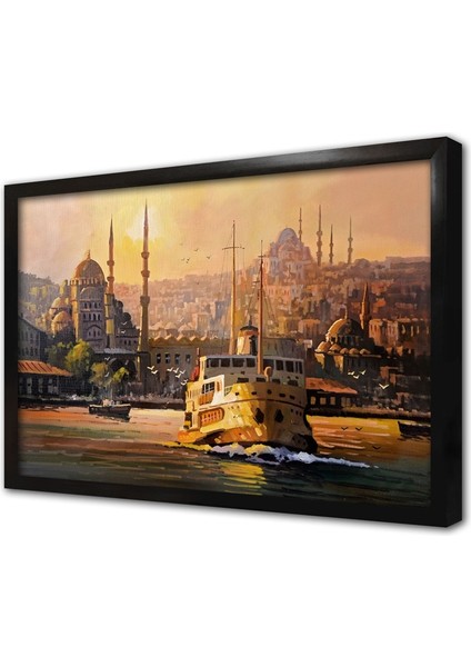 Istanbul Çerçeveli Mdf Tablo