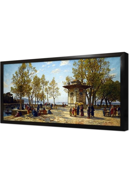 Oryantal Çerçeveli Mdf Tablo