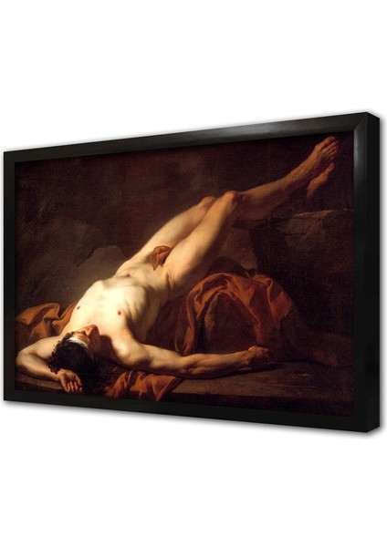 Nude Known As Hector Çerçeveli Mdf Tablo