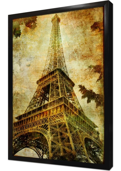 Paris Eyfel Kulesi Çerçeveli Mdf Tablo