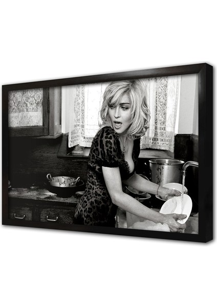 Madonna Çerçeveli Mdf Tablo