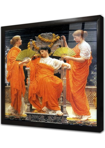 Painter Çerçeveli Cam Tablo