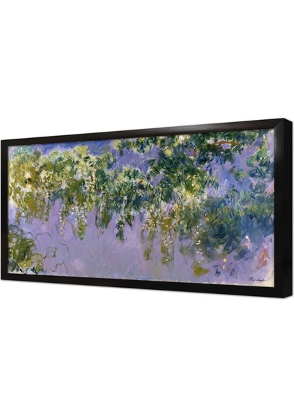 Monet Glycines Çerçeveli Mdf Tablo
