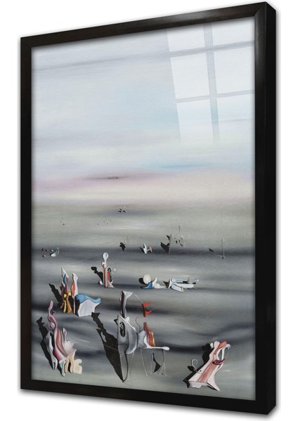 The Furniture Of Time Çerçeveli Cam Tablo