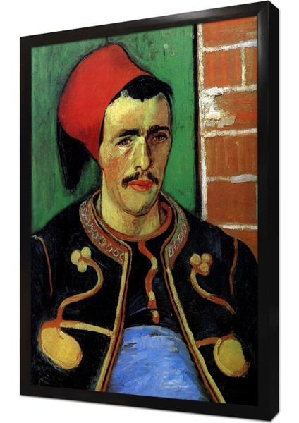 Self Portrait Çerçeveli Mdf Tablo