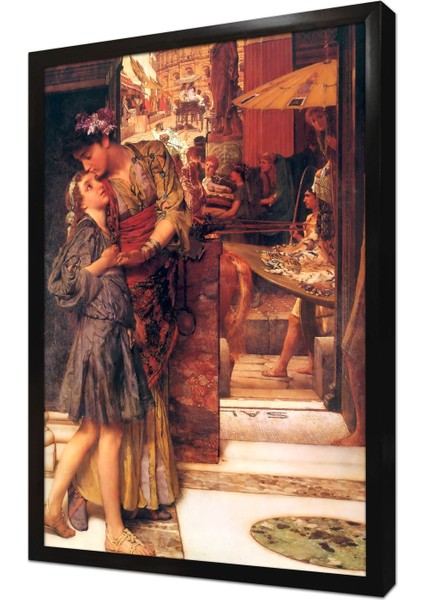 Lawrance Alma Tadema Çerçeveli Mdf Tablo