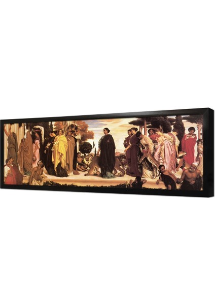 Sirakuzalı Gelin Frederic Leighton Çerçeveli Mdf Tablo