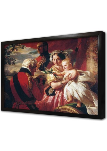 Queen Victoria Çerçeveli Mdf Tablo