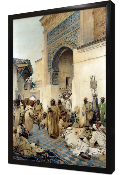 Sidi Cami Çerçeveli Mdf Tablo