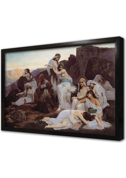 Yurt Dışında Bir Papaz Çerçeveli Mdf Tablo