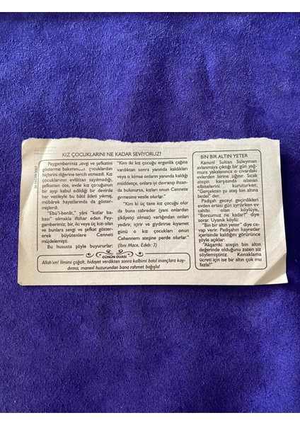 26 Nisan 2007 Takvim Yaprağı Nostalji Koleksiyonluk Takvim Yaprağı B