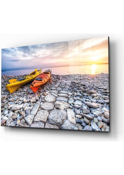 Idealizbiz Doğa Manzara Cam Tablo 4mm Dayanıklı Temperli Cam