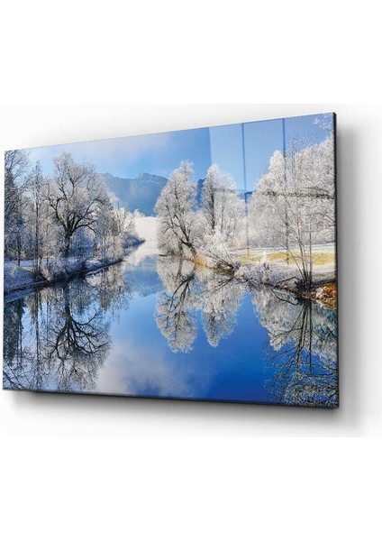 Idealizbiz Doğa Manzara Cam Tablo 4mm Dayanıklı Temperli Cam