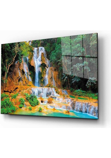 Idealizbiz Doğa Manzara Cam Tablo 4mm Dayanıklı Temperli Cam