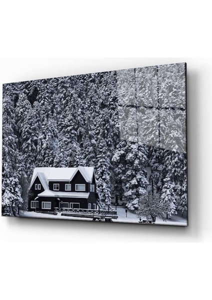 Idealizbiz Doğa Manzara Cam Tablo 4mm Dayanıklı Temperli Cam