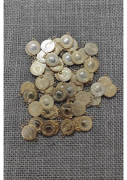 Bijuteri Metal Çeyrek Altın Bileklik Kolye Aparatı 20 Adet