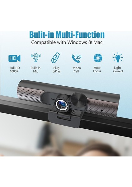 HY33 1080P Hd USB Bilgisayar Webcam (Yurt Dışından) fırsatları