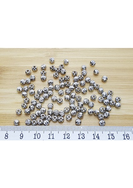 Kararma Yapmaz Dorika Boncuk 4 mm 500 Adet