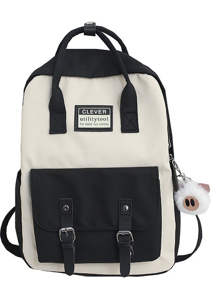 Kadın Okul Çantası Siyah (Yurt Dışından)