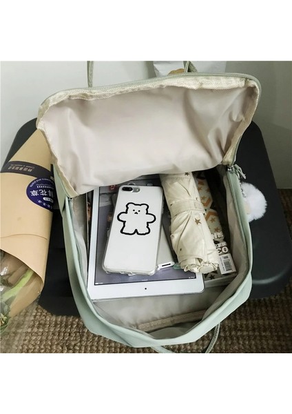 Kadın Okul Çantası Açık Yeşil (Yurt Dışından) indirimleri