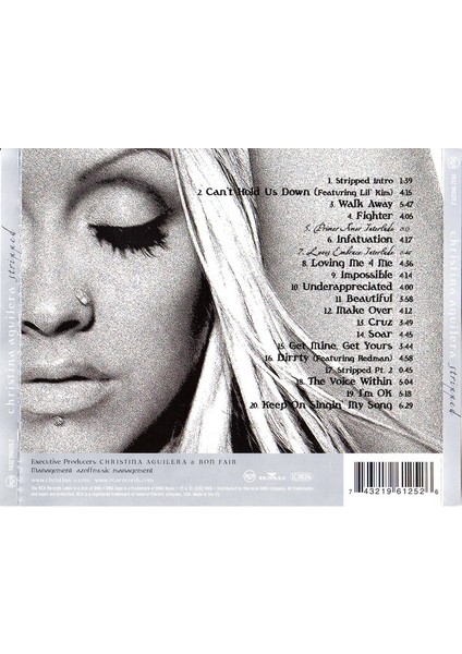 Christina Aguilera – Stripped CD