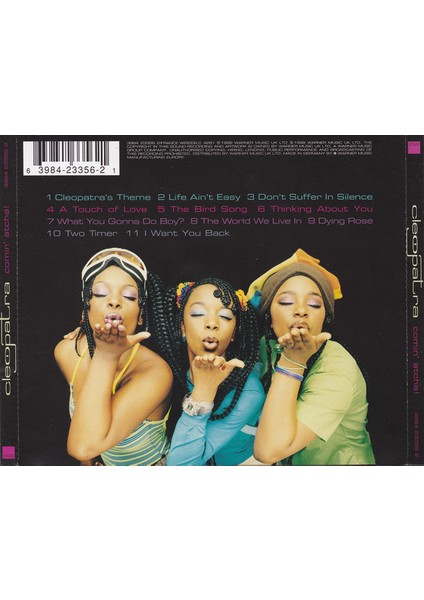 Cleopatra – Comin' Atcha! CD