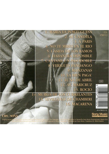 Carlos Cano – Lo Mejor De Carlos Cano CD