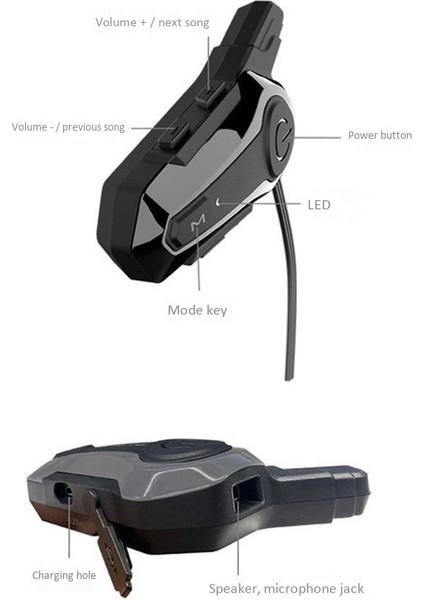 Motosiklet Bluetooth Kulaklık (Yurt Dışından) indirimleri
