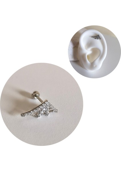 Cerrahi Çelik Örümcek Agı Piercing 6 mm