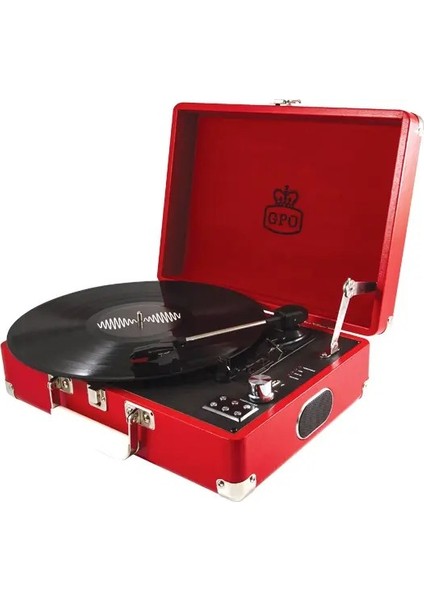 Attache Case Pillar-Box Red Retro Pikap