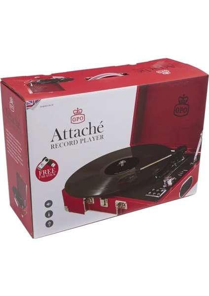 Attache Case Pillar-Box Red Retro Pikap fırsatları