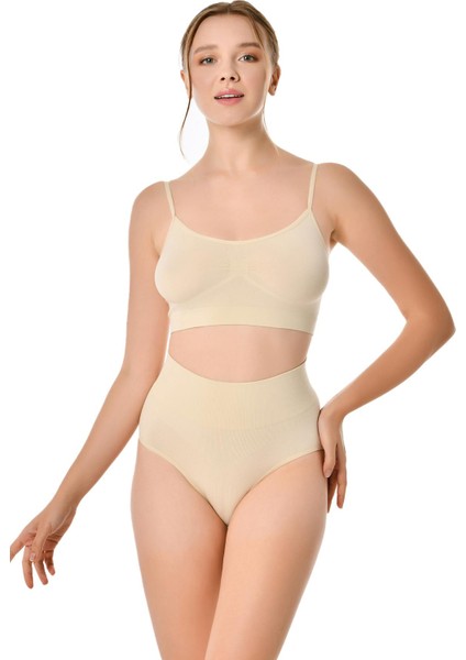 Kadın Karışık Renk Ip Askılı Pedsiz Büstiyer 3'lü Set fırsatları