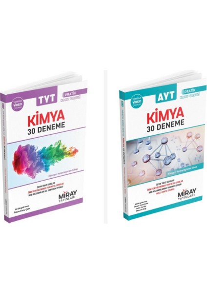 TYT-AYT Kimya 30 Deneme
