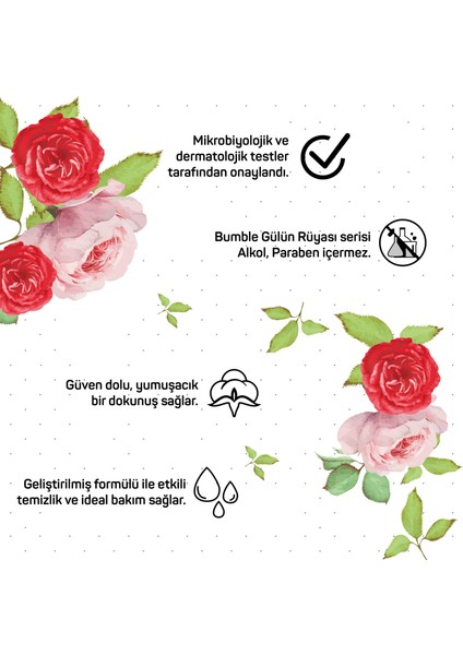 GÜLÜN RÜYASI ISLAK MENDİL 100 YAPRAK 3'LÜ PAKET fiyatları