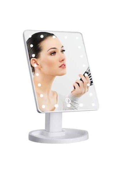 Sinerji Shop Çerçeve Ayna Dikdörtgen Ledli Makyaj Aynası Dekoratif Hediyelik modelleri