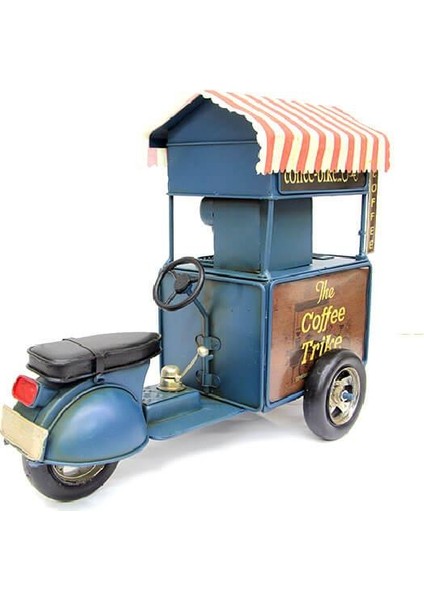 Sinerji Shop Dekoratif Metal Kahve Arabası Biblo Hediyelik Kumbara indirimleri