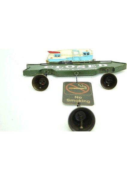 Sinerji Shop Dekoratif Metal Karavan Kapı Rüzgar Çanı Vintage Hediyelik fırsatları