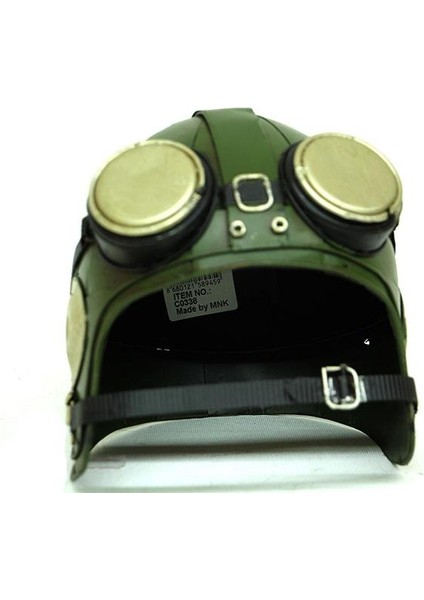 Sinerji Shop Dekoratif Metal Pilot Kaskı Biblo Vintage Ev Ofis Hediyelik fiyatları