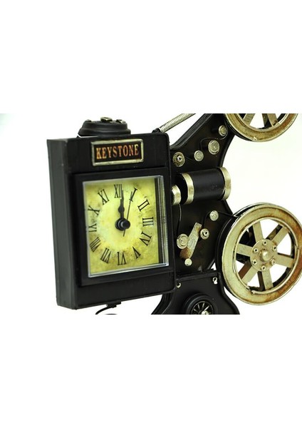 Dekoratif Metal Sinemaskop Saat Vintage Hediyelik fiyatları