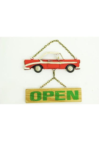 Sinerji Shop Dekoratif Metal Kapı Yazısı Araba Vintage Dekoratif Hediyelik fiyatları