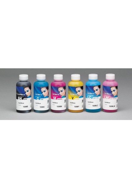 Süblimasyon Inktec Mürekkep Sublinova Epson 6X100ML Set 6 Renk