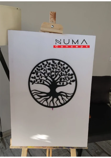 Numa Concept Yaşam Ağacı Mdf Duvar Dekorasyon Lazer Kesim 30x30 Cm