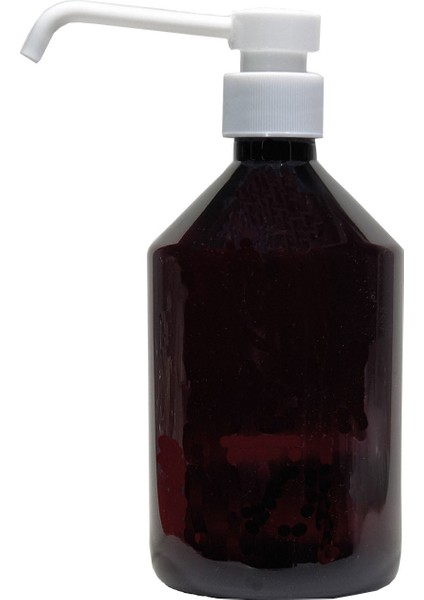 Sert Plastik 500 ml Boş Sprey Kolonya Dezenfektan Şişesi + Sprey Pompalı 2 Adet
