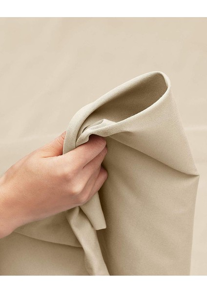 Battal Boy Pamuklu Penye Lastikli Çarşaf | Krem fırsatları