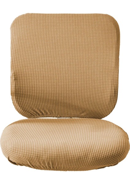 Streç Bilgisayar Sandalye Kapak Slipcover Döner Sandalye Kapak Döner Sandalye Kırmızı (Yurt Dışından)