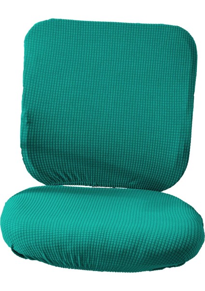 Streç Bilgisayar Sandalye Kapak Slipcover Döner Sandalye Kapak Döner Sandalye Kırmızı (Yurt Dışından)