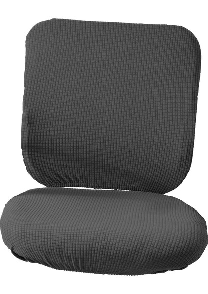 Streç Bilgisayar Sandalye Kapak Slipcover Döner Sandalye Kapak Döner Sandalye Kırmızı (Yurt Dışından)